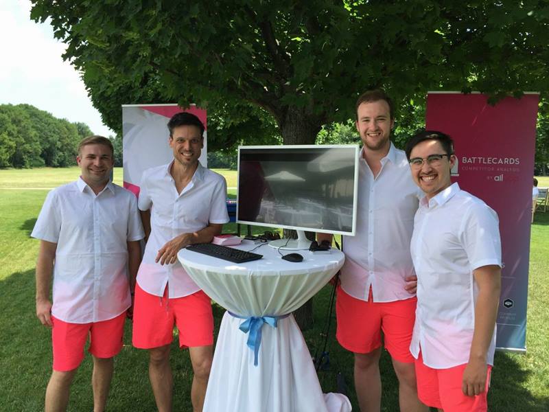 allUpp Team beim Salesforce Sommerfest 2018