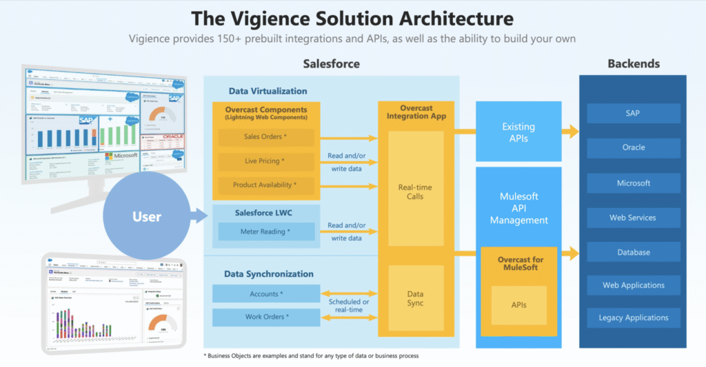 Vigience Lösung Architektur Darstellung
