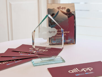 allUpp Salesforce Partner Auszeichnung 2025